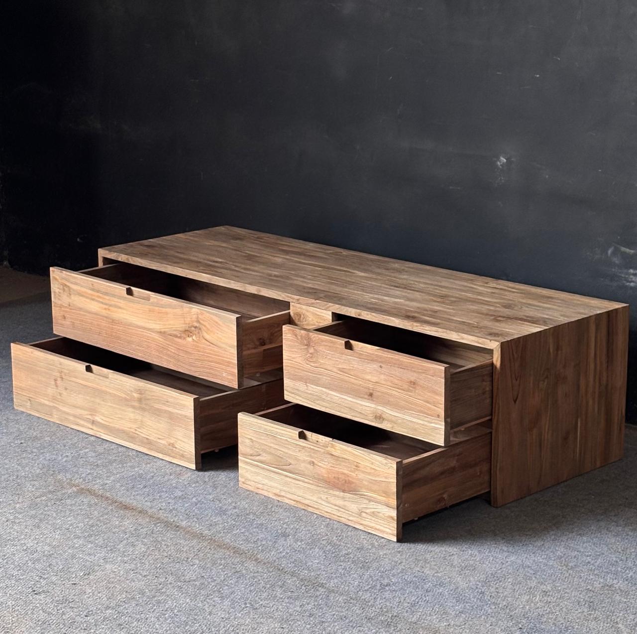 BV-01 - Reclaimed Teak Bathroom Vanity